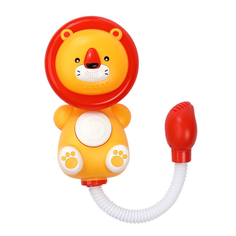 NEW Electric lion Appearance shower baby shower toy baby bathroom water spray girl boy play water toys Baby Bath Water toys